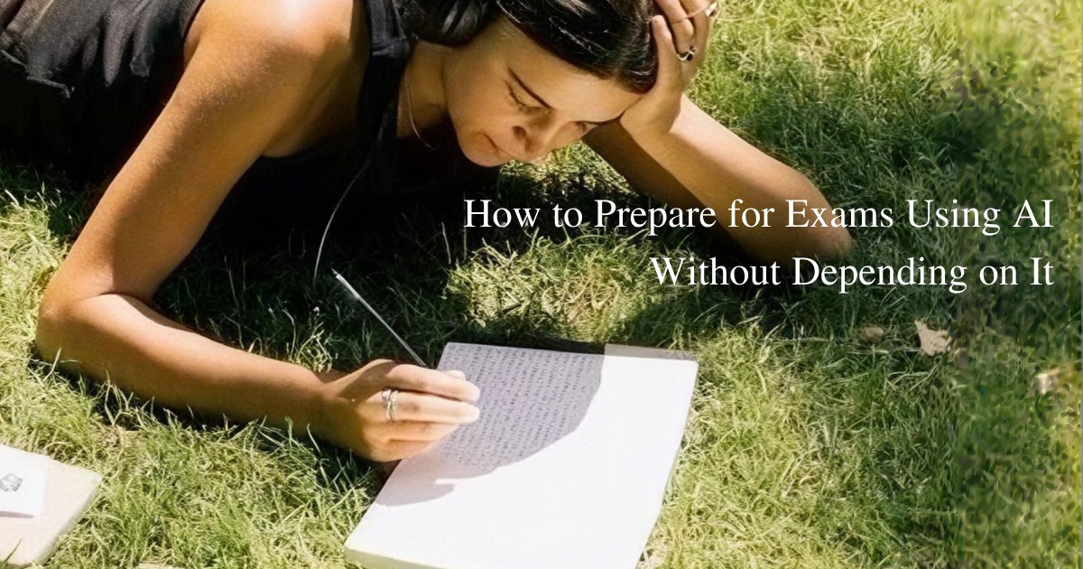 How to Prepare for Exams Using AI Without Depending on It