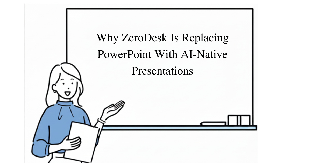 Why ZeroDesk Believes PowerPoint Is Becoming Obsolete in the Age of AI